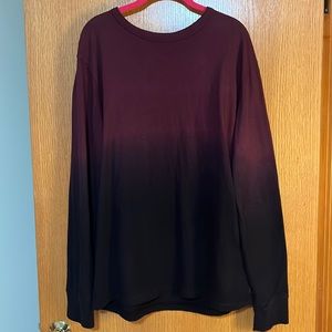 Men’s American Eagle, size medium, long sleeved, ombré shirt